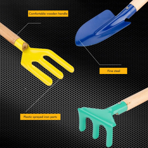 Kids' Multi-Functional Garden Tool Set, Environmentally Friendly, Non-Toxic, Bright Colors 2