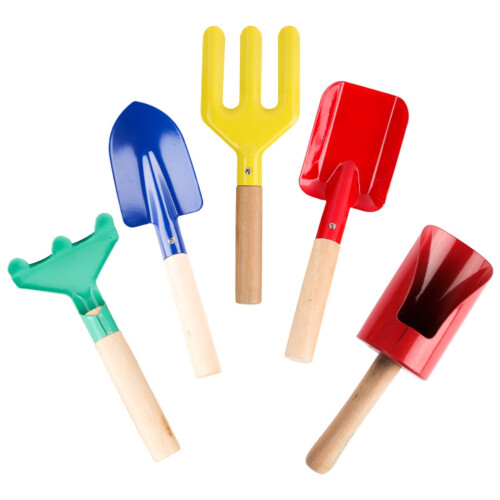 Kids' Multi-Functional Garden Tool Set, Environmentally Friendly, Non-Toxic, Bright Colors
