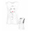 (Medium) Blood is the New Black Vest (Womens White) 1