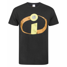 Disney Short Sleeved T-Shirt (Mens Black)