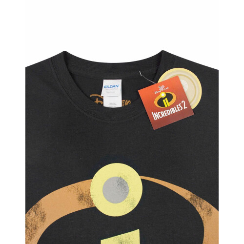 Disney Disney Short Sleeved T-Shirt (Mens Black) 2