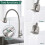 Flexible Kitchen Sink Faucet, Multi-function Sprayer Modes With High Quality Brass For Kitchen Garden 5