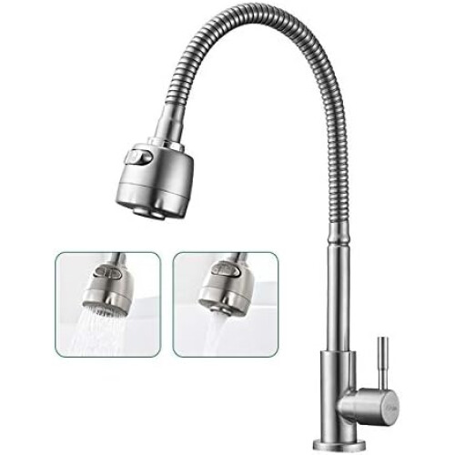 Flexible Kitchen Sink Faucet, Multi-function Sprayer Modes With High Quality Brass For Kitchen Garden 1