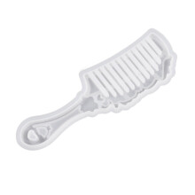 Kamm Silikonform Epoxidharz Gussform Salon Haar-Abschnitt 4