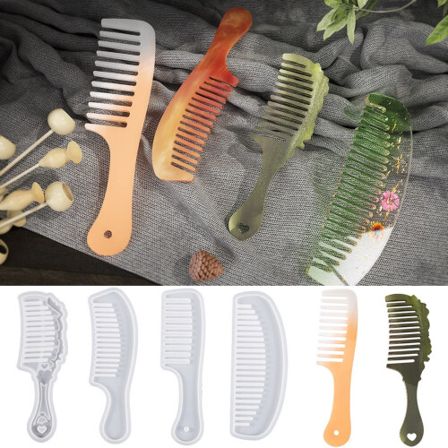 Kamm Silikonform Haarstyling Werkzeug-Abschnitt 3 2