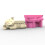 Elefant Gips Blumentöpfe Silikonharzform Epoxidharz Gussform 6