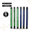 6 Peças ABS Socket Organizer 1/2 Polegada 3/8 Polegada e 1/4 Clipe Drive Socket Rail Holders Heavy Duty Socket Racks 2
