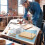 Book Binding Kits Wooden Book PressMaterials Bookbinding Supplies for DIY Awl Waxed Thread Bone Folder 6