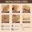 Book Binding Kits Wooden Book PressMaterials Bookbinding Supplies for DIY Awl Waxed Thread Bone Folder 2