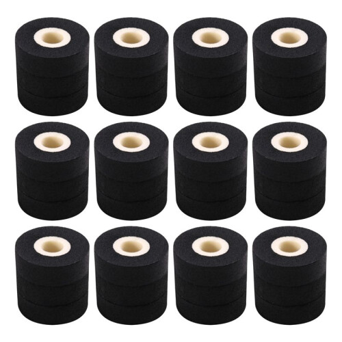 36PCS 36x10mm Black Hot Stamp Coder Ink Roll for MY380F DK1000 DK1100 Coding Sealing Machine
