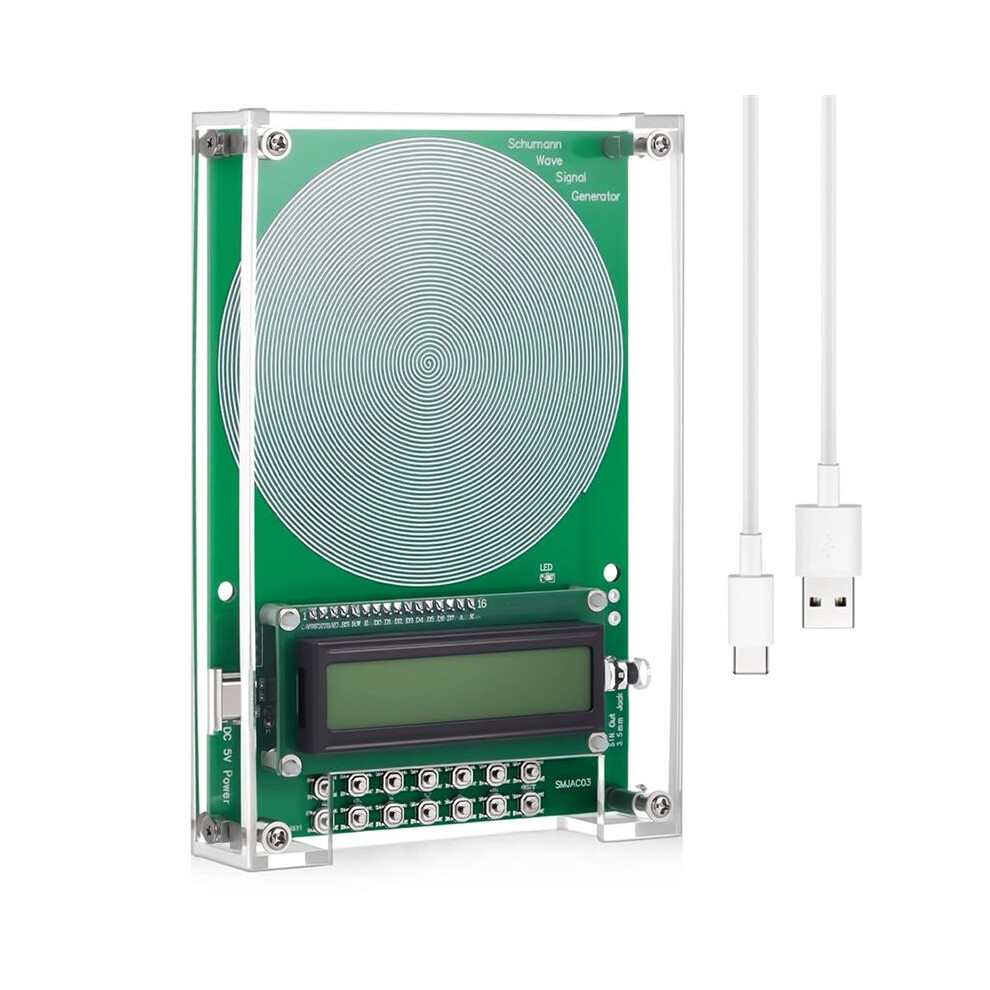 0.01Hz-10000Hz Adjustable Sine Wave Resonance Generator Ultra Low Frequency Generator Resonator Sound Frequency Machine 4713894592761