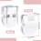50Pcs Cubicle Clips Fabric Panel Cubicle Accessories Fabric Partition Panel Wall Clip Office Photos Wall for Notes Memos 6