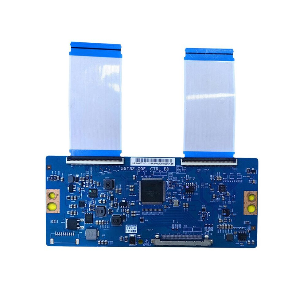 55T32-Cof Ctrl Bd T-Con Logic Board 55.50T32.c11 55T32-C0f For 50 Inch 50S421lfaa Onn 100012585 100005843 6032906981446