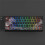 Ukiyo-E Gradient Keycap PBT Personalized Side Carving Semi Transparent for 60/84/98/108 Mechanical Keyboard Red 2