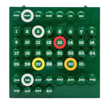 Gepersonaliseerde Kalenderbord Creatieve Eeuwigdurende Kalender Internet Celebrity Ins Stijl Huisdecoratie Bureaublad Schieten A