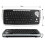 2.4GHz Wireless Keyboard with Trackball Mouse Scroll Wheel Remote Control for Android TV BOX  TV PC Notebook Silver 6