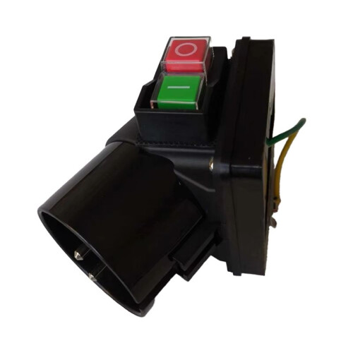 KOA5L Push Button ,16A 250V with Industrial Electromagnetic  Power Failure Undervoltage EU Plug 1
