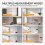 Stud Finder Wall Scanner Laser Distance Meter, Multifunction Stud Locator with Upgraded  Sensor, Display and Voice 5