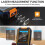 Stud Finder Wall Scanner Laser Distance Meter, Multifunction Stud Locator with Upgraded  Sensor, Display and Voice 6
