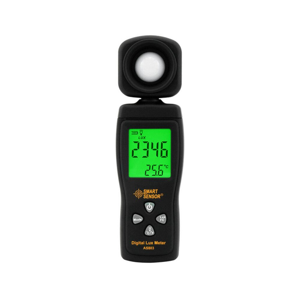 Sensor As803 Digital Lux Meter Lcd Display Handheld Illuminometer Luminometer Photometer Light Meter 0-200000 Lux 6033319619292