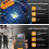 Stud Finder Wall Scanner Laser Distance Meter, Multifunction Stud Locator with Upgraded  Sensor, Display and Voice 7