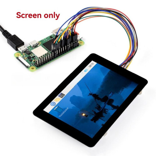 3,5-Tums LCD-Pekskärmsskärm 320x480 60fps IPS-Panel för Raspberry Pi 5//för /ESP32 1