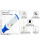 Mechanical Handheld Flow Meter Anemometers Air Flow Velocity Tester for PEF 5