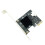 PCI-E 1x Till  SAS SFF-8087 Adapterkort  PCI Express X1 2.0 Riser för Mining för Windows/Linux-System 1