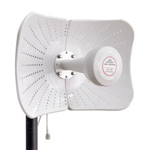 New 4G 5G MIMO Parabolic Dish Hyperbolic Antenna 1710-4200Mhz High Gain Long Range 2x22dBI for Router Communication