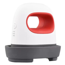 Portable 220V Heat Pressing Machine T-Shirt Printing DIY Easy Heating Transfer Pressing Iron Machines Red EU Plug
