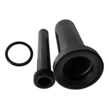 Wall Hung Toilet Extended Pipe Connector, Compatible Toilets and Bidets Parts, Reliable Wall Hung Toilet Gasket Included