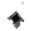 PCI-E 1x Till  SAS SFF-8087 Adapterkort  PCI Express X1 2.0 Riser för Mining för Windows/Linux-System 3