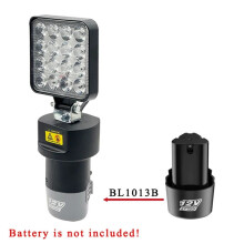 16 Beads LED Working Light Spotlight Portable Handheld Lamp for  DeYun ZhiPu FuGe 12V BL1013B Lithium Battery