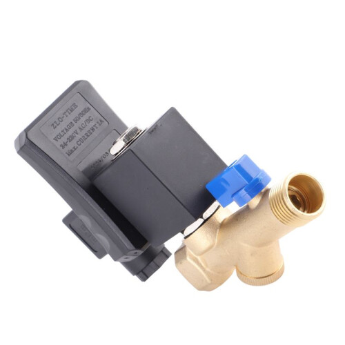 G1/2 DN15 Automatic Electronic Timed Drain Valve for Air Compressor Condensate Management AC220V 2