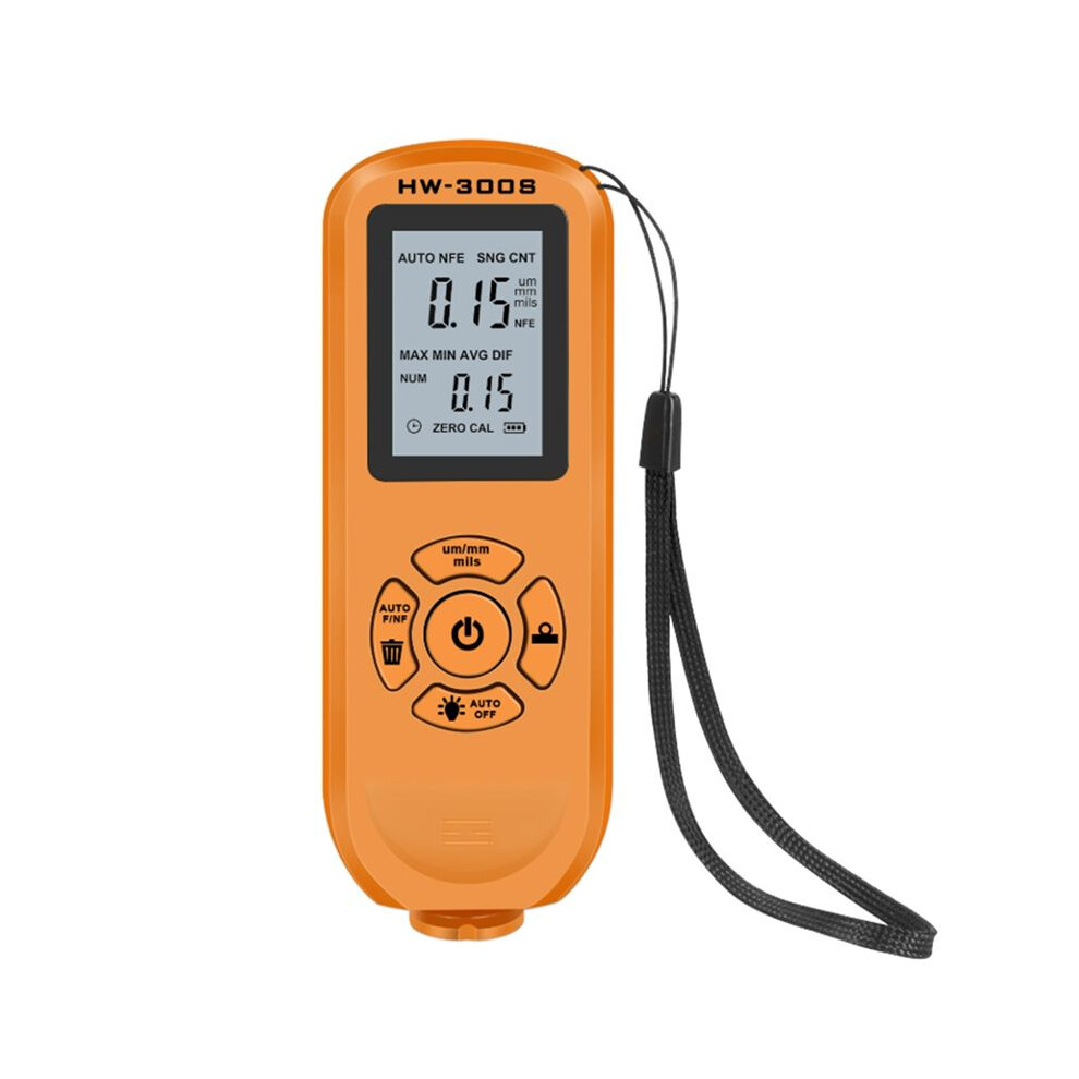 Hw-300S Coating Thickness Gauge Thickness Meter Car Paint Film Analyzer High Precision Probe Measuring Tool 6032483778859