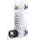 4T 0.1-1L/MIN Acrylic Variable Area Flow Meter Adjustable Panel Mount Gas Rotameter Air Flow Rate Controller 1