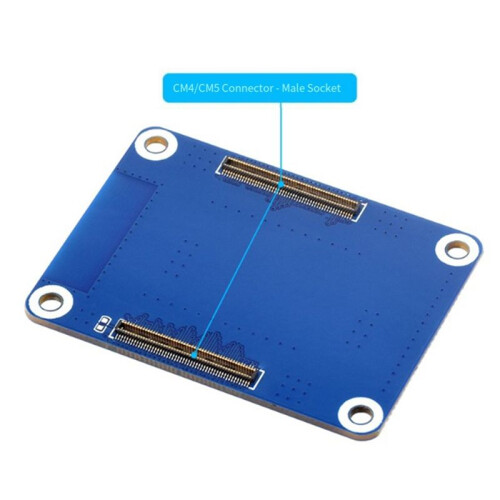 Interfacebeschermingsadapter voor Raspberry Pi CM4/CM5 Computermodule-Interfacebeschermingskaart 2