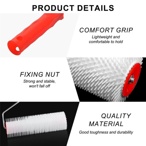 Bleed Roller for Compensating Compound 23 cm - Spike Length 14 mm - Bleed Roller and Spiked Roller Compensating Compound 2