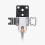 For  A1  Hotend Mounting Heating Assembly Essential Accessories for  A1 & A1  3D Printers 6