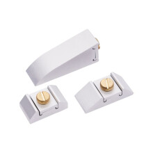 Aluminium Sandpaper Holder - Handheld Sanding Clip for Leathercraft Polishing, Flat and Inside Corner Grinding
