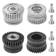 4 Pack Motor Extruder Gear for K1 Max - High-Performance Extruder Kit with Hardened Steel Gears