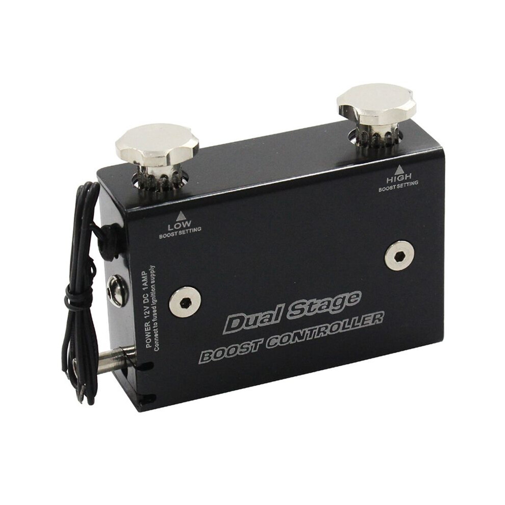 Universal Electronic Adjustable Dual Stage Car Turbo Boost Controller Kit Psi Adjustment With 1-30Ps 6033532548843