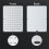 5pcs for  Lithophane Led Panel PLA Basic CMYK Lithophane Bundle 3D Print Lithophane Photo DIY 2