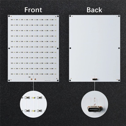 5pcs for  Lithophane Led Panel PLA Basic CMYK Lithophane Bundle 3D Print Lithophane Photo DIY 1