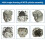 P100006300 Cylinder Piston Kit Replacement for Echo Model PB-8010 PB-9010 Backpack Blowers Replace P100012460 3