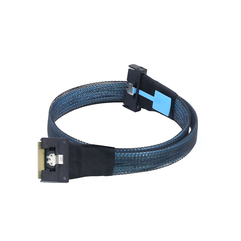 Anti-Slash Insertion Pcie Mcio 5.0 8I To Slimline Sas 4.0 Sff-8654 8I 74P Pci-E Adapter Cable 80Cm 6032906927123