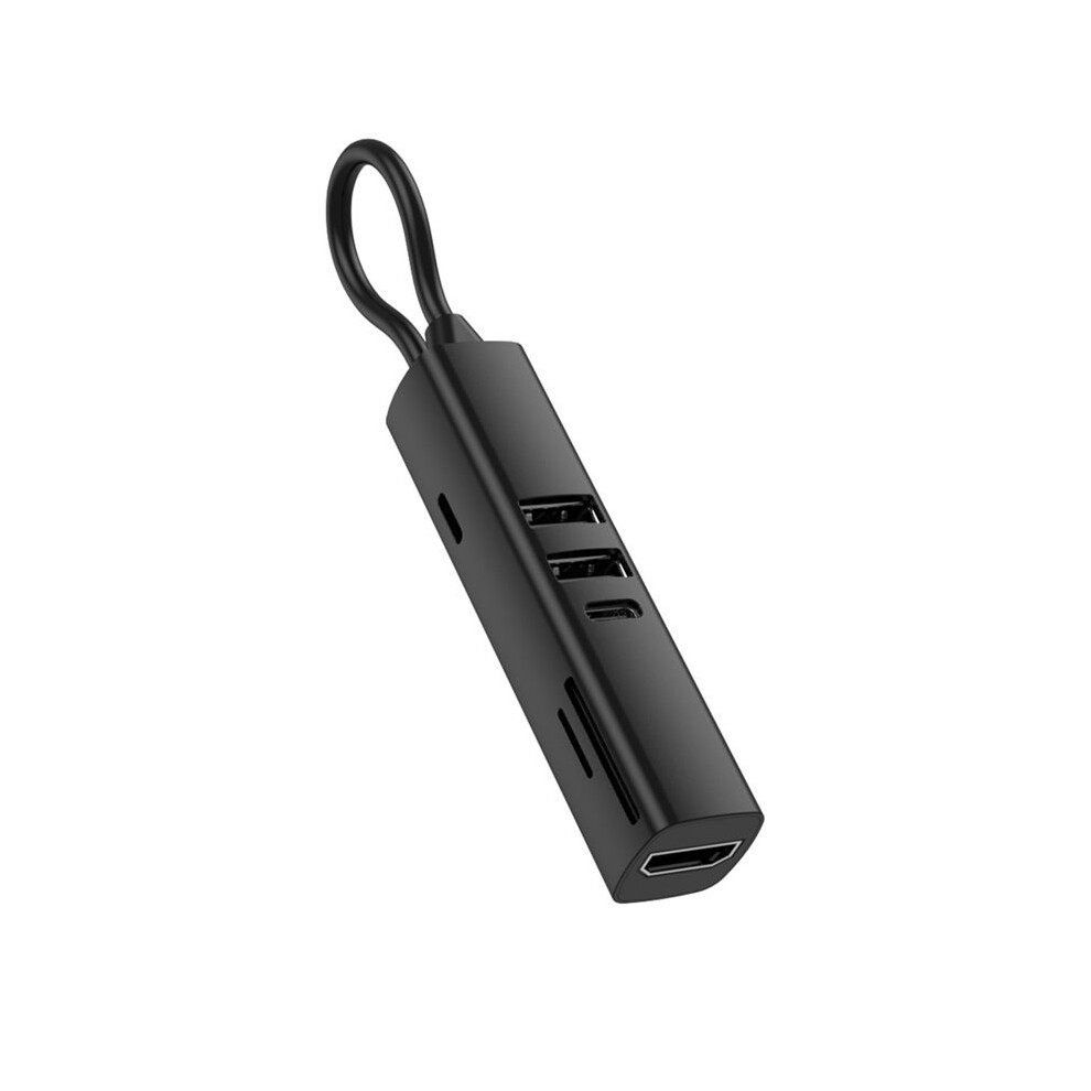 7 In 1 Usb C Hub Usb 3.0 Hdtv 4K 30Hz Video Tf Card Slot Reader Multi- Pd 100W Charging For Pc/Laptops A 6032060213841