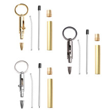 Wood Bolt Pen/Keychain for Men Gift Woodturning Ballpoint Kit Turning Pen Kits
