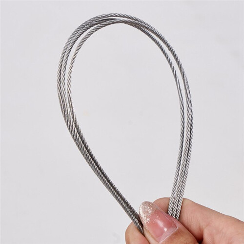 20PCS Square Flat  Wire Seals 30cm Container Metal Cable Tie Steel Self-Locking One- Seals 2