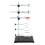 Laboratory Grade Metalware Set, Lab Support Stand Set with Iron Clamp Holder, Flask Clamp, and Condenser Stand 2